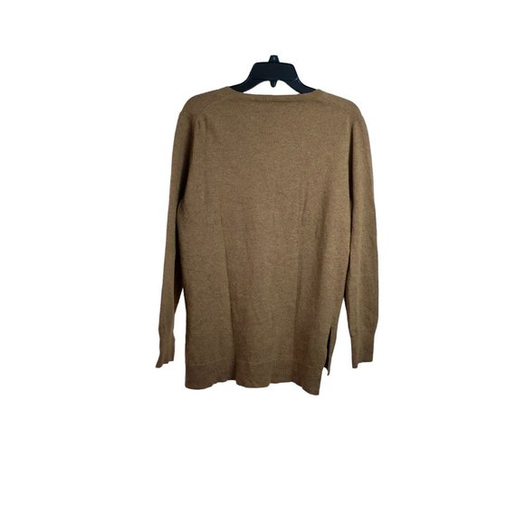 J Crew Reimagined Wool Blend brown Sweater men's Size M - Picture 2 of 10